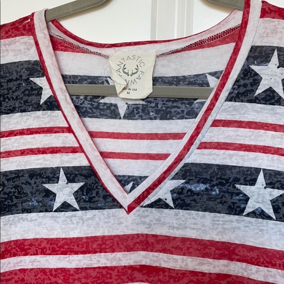 Americana Burnout Tee - Picture 2 of 4